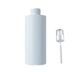 100ml plastik beyaz serum pompalı şişe, 24 adet, serum şişesi, pompalı şişe, medikal şişe, kozmetik şişesi, plastik şişe - 1