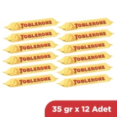 Toblerone Sütlü Çikolata 35 Gr x 12 Adet - 1