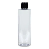 150ml plastik şefaf fliptop kapak şişe, 24 adet, açmalı kapak şişe, dezenfektan şişesi,sabun şişesi, kozmetik şişe - 1