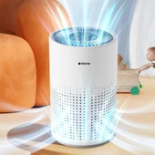 NPO iHome ARP1 Hepa-Aktif Karbon Filtreli 100m3/h Işıklı Ultra Sessiz Air Purifier Hava Temizleyici thumbnail 7