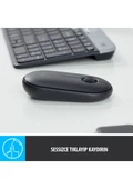 Logitech M350 Pebble Sessiz Kablosuz Kompakt Mouse - Siyah - 7