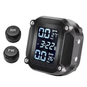 Powermaster Pm-28656 Motosiklet Kablosuz Lastik Basınç Hava ve Sıcaklık İzleme Sistemi Cihazı TPMS - 2