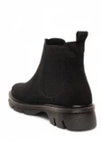 Celira Siyah Lastikli Süet Kadın Bot & Bootie NSB945 thumbnail 3