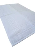 2 li Ayak İzli Banyo Paspas 100 Pamuklu Ayak Havlusu 50x70 Cm - 1