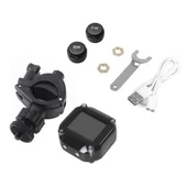 Powermaster Pm-28656 Motosiklet Kablosuz Lastik Basınç Hava ve Sıcaklık İzleme Sistemi Cihazı TPMS - 4