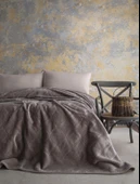 Çift Kişilik Mercy Vizon Embos Desen Battaniye - 1