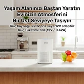 NPO iHome ARP1 Hepa-Aktif Karbon Filtreli 100m3/h Işıklı Ultra Sessiz Air Purifier Hava Temizleyici thumbnail 4
