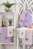 6 Parça Mutfak Kurulama Bezi 30 X 50 Cm Lavender Flower - 1
