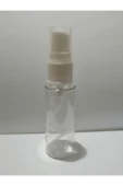 30ml Şeffaf Plastik Şişe+sprey Başlık,dezenfektan Şişesi,medikal Şişe,boş Şişe,100 Adet - 1