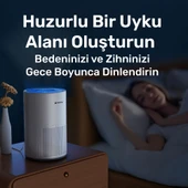 NPO iHome ARP1 Hepa-Aktif Karbon Filtreli 100m3/h Işıklı Ultra Sessiz Air Purifier Hava Temizleyici thumbnail 8