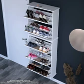 Modilayn VARBİ UMAY' 2 Li Asma Antre 72x193x 26 cm 5 Düşer Kapak 10 GözAyakkabılık thumbnail 3