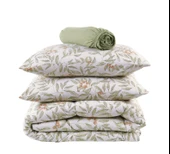 Kobyen Çift Kişilik Sharon Olive Uyku Seti - 2