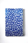 Wild Blue 90x150 cm Desenli Mavi-Beyaz %100 Pamuklu Banyo Havlusu - 4