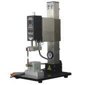 Glitter G350 Pnömatik Profesyonel Otomatik Pil Puntalama Kaynak Makinesi Kaynak Başlığı ve Kontrol Ünitesi - 1