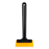 Uzun Saplı Silikon Çekçek Ragle Cam Filmi Çekme Uygulama Aparatı 80A 13x33cm Siyah Sarı - 1