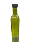 250ml yeşil cam maraska şişe, 12 adet, zeytinyağı şişesi, cam şişe, sirke şişesi, - 1
