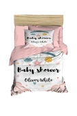 Yenidoğan Kız Bebek Nevresim Takımı %100 Pamuklu  Baby Shower White - 1