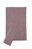 Zefir Desen Sofra Bezi Masa Örtüsü 170 x 170 Cm Bordo - 1