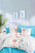 Çift Kişilik Ranforce Nevresim Takımı %100 Pamuklu Butterfly - 1