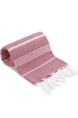 Summer Wind Soft %100 Pamuk Peştemal 100x180 cm Bordo - 1