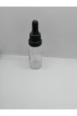 10 Ml Şeffaf Cam Şişe Damlalıklı 24 Adet - 1