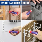 WORKPRO WP221306 15-IN-1 Çok Fonksiyonlu Değişken Uçlu Profesyonel Tornavida Seti + Bel Askı Kılıfı - 6