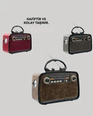 Kablosuz Bluetooth Hoparlör – Yüksek Ses Kalitesi, Uzun Pil Ömrü, FM ve AM Radyo Fonksiyonu - 3