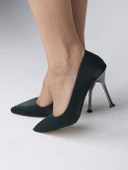 Stato - Yeşil Saten Kadın Topuklu Ayakkabı thumbnail 1