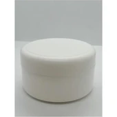 50CC Plastik Krem Kavanoz,bombeli Kapak,kozmetik Kutu,boş KUTU,100 Adet - 1
