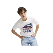 Graphics Sports Tee Tişort Erkek T-shirt Beyaz 683207-02 thumbnail 6