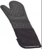 3B Trend 2 Adet Silikon Yanmaz Yapışmaz Yalıtımlı Mutfak Fırın Eldiveni thumbnail 4