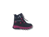 Zerhan 054 Kız Çocuk Siyah Fuşya Cırt Cırtlı Treking Bot thumbnail 1