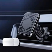 360° Döner Mıknatıslı Araç İçi Telefon Tutucu – Havalandırma Izgarasına Takılabilir - 2