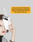 50000mAh LED Göstergeli Taşınabilir Şarj Cihazı - 5