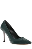 Stato - Yeşil Saten Kadın Topuklu Ayakkabı thumbnail 2