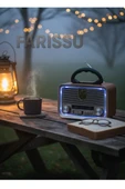 Retro Radyo: Nostaljik Eskitme, Güneş Enerjili, Bluetooth ve Fener Özellikli - 4