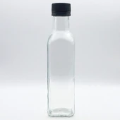 500ml Şeffaf Maraska, 6 adet, Boş Cam Şişe, Sirke şişesi, Yağ şişesi, Nar ekşisi Şişesi - 1