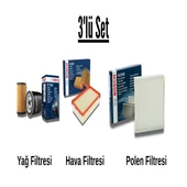 Bosch Chevrolet Kalos 1.4 2005 2008 Filtre Bakım Seti - 1
