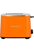 Retro Turuncu 2 Dilim Ekmek Kızartma Makinesi - 1
