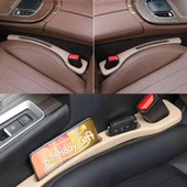 Araç Koltuğu Boşluk Doldurucu ve Düzenleyici Organizer 2'li Bej - 3