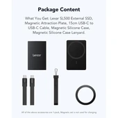 <![CDATA[LEXAR 1TB SL500 PORTABLE SSD LSL500X001T-RNBNU USB 3.2 SSD HARİCİ DİSK]]> - 8