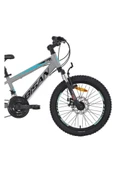 Bisan BİSAN COOPER ÇOCUK BİSİKLETİ 28 CM MD 20 JANT 21 VİTES AÇIK GRİ SİYAH MAVİ thumbnail 2