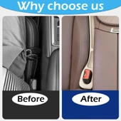 Araç Koltuğu Boşluk Doldurucu ve Düzenleyici Organizer 2'li Bej - 4