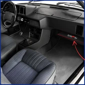 Tofaş Şahin Doğan Kartal Torpido Alt Sehpa Koruma Halısı / Nakışlı Torpido Alt Kaplama Halısı Örtüsü thumbnail 5