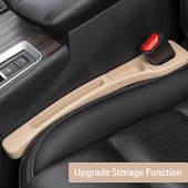 Araç Koltuğu Boşluk Doldurucu ve Düzenleyici Organizer 2'li Bej - 2