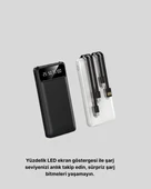 Çoklu Güvenlik Korumalı 20.000 mAh Powerbank Fener Özellikli - 3