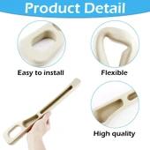 Araç Koltuğu Boşluk Doldurucu ve Düzenleyici Organizer 2'li Bej - 5