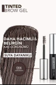 Flormar Tinted Brow Gel Yarı Transparan & Suya Dayanıklı Kaş Maskarası 004 DARK BROWN thumbnail 3