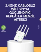 Çift Bantlı Otomatik Kurulum WiFi Repeater Menzil Genişletici - 1