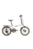Bisan FX 3600 ALTUS KATLANIR BİSİKLET 31.5 CM MD 20 JANT 8 VİTES BEYAZ SİYAH TURUNCU thumbnail 1